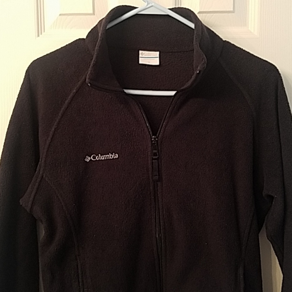 Columbia Fleece Jacket Black, Women's M